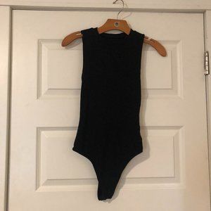 Crew Neck Sleeveless Bodysuit from AEO